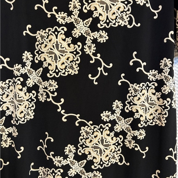 RN Studio black & white short sleeve stretch dress size 8 - Picture 2 of 7